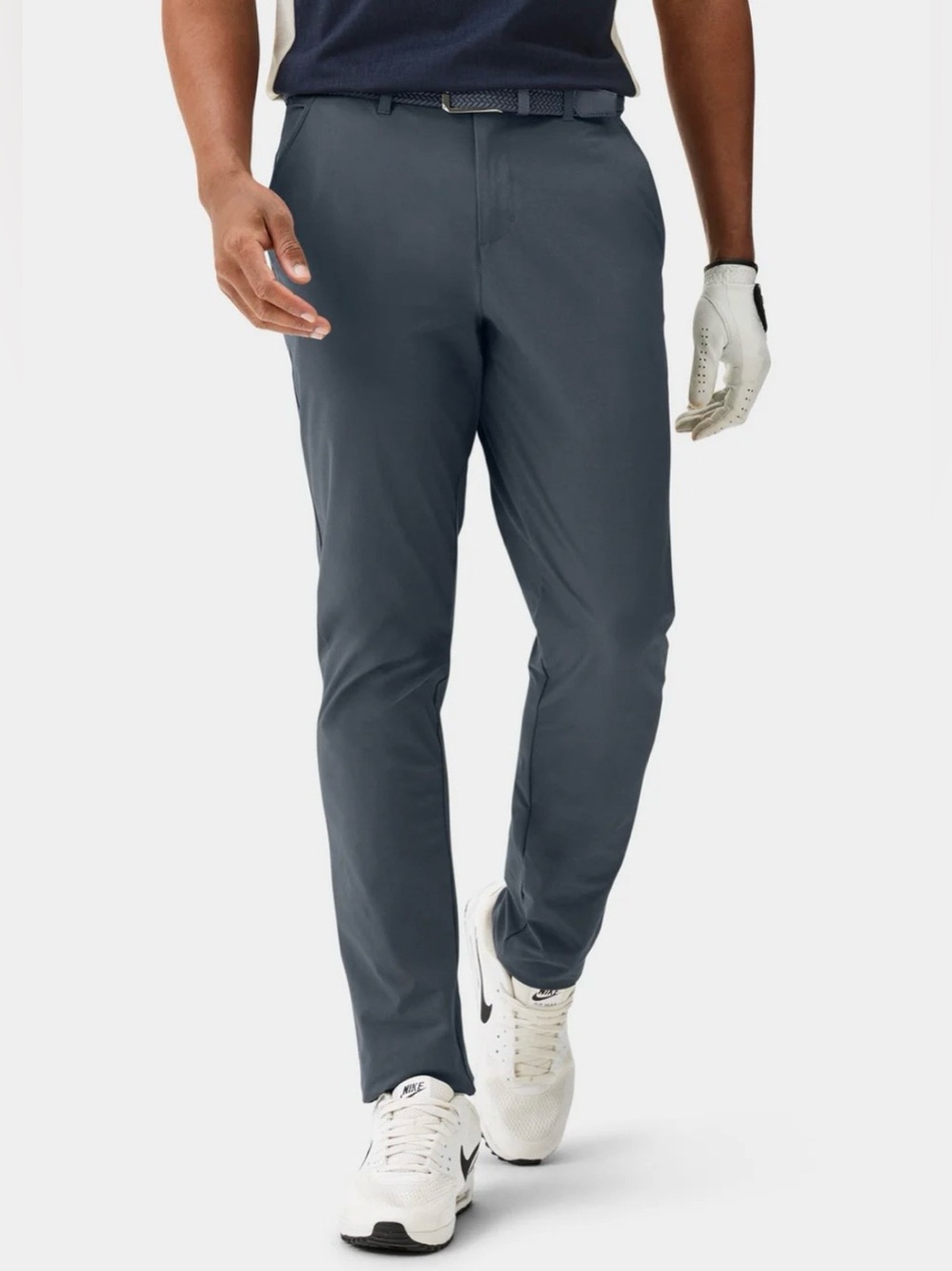MACADE Golf Lightweight Slim Trousers - Indigo Size 36 Regular